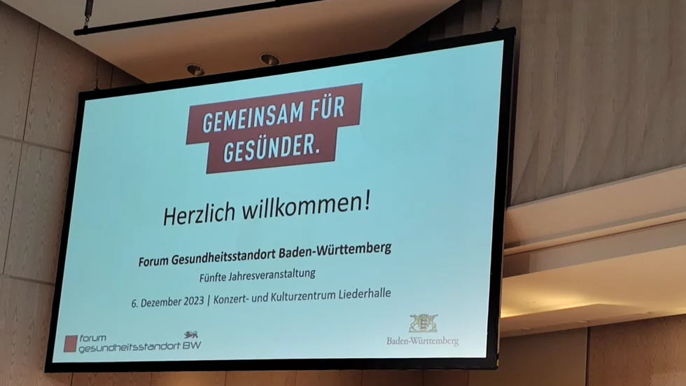 Jahresveranstaltung des Forums Gesundheitsstandort Baden-Württemberg