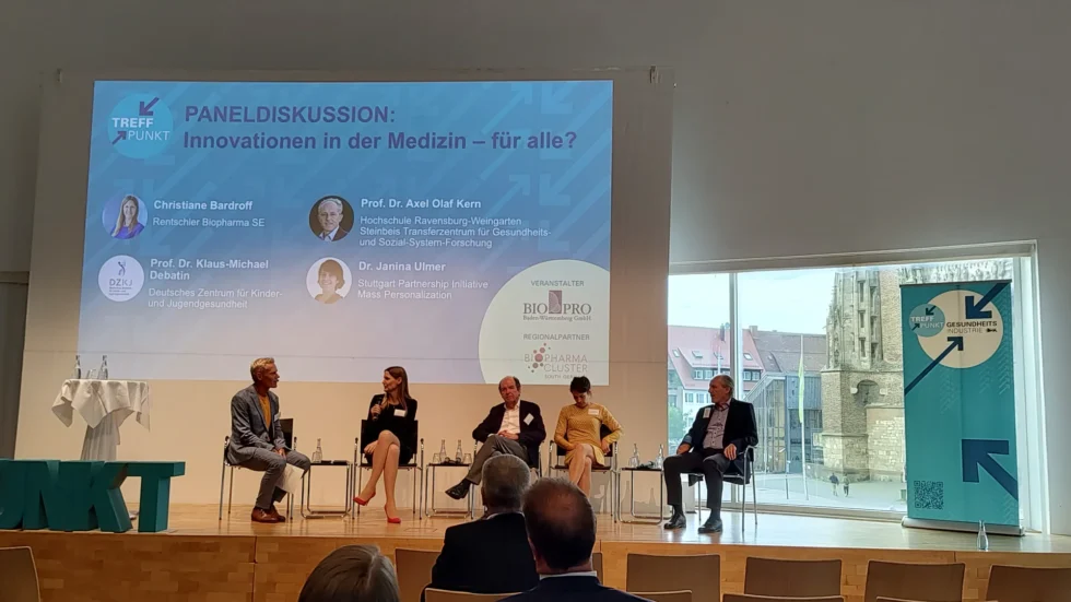 Treffen der Gesundheitsindustrie Baden-Württemberg: „Zukunft der Medizin: präzise, digital – für alle?“