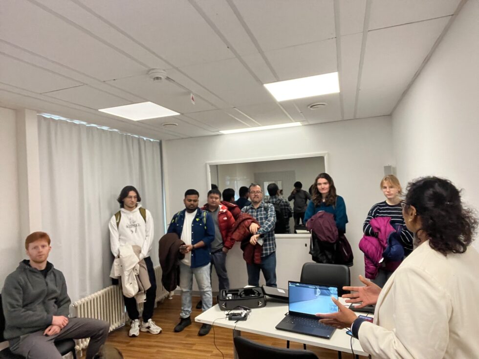Studierende zu Gast